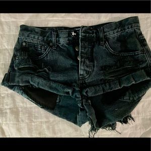 Denim Shorts One Tea Spoon